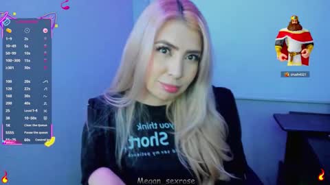 Megan rose online show from 03.27.26