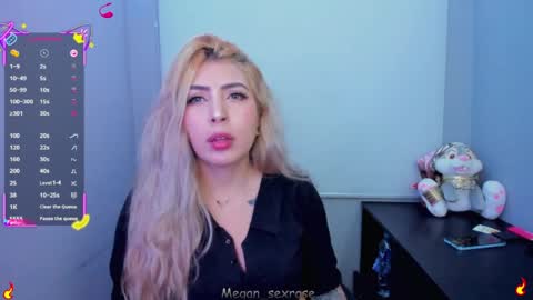 Megan rose online show from 04.16.26