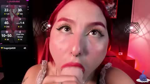 Snapshot of megan_wolf_1 chatting on 10.04.25  Megan  Online 1200am To 600 am Colombian time online show from 10.04.25