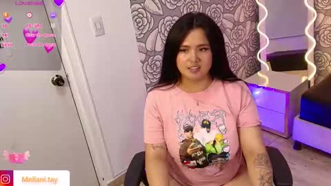 Snapshot of mellani_tay chatting on 02.18.25 Mellani  online show from 02.18.25