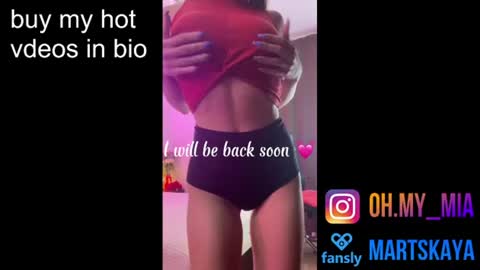 Mia Martskaya online show from 07.21.26