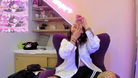 Snapshot of miaamane chatting on 01.30.25 Mia online show from 01.30.25