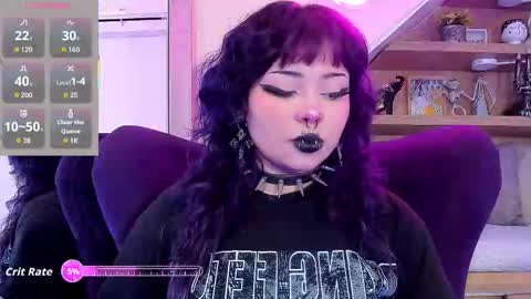 Snapshot of miaamane chatting on 10.02.25 Mia online show from 10.02.25