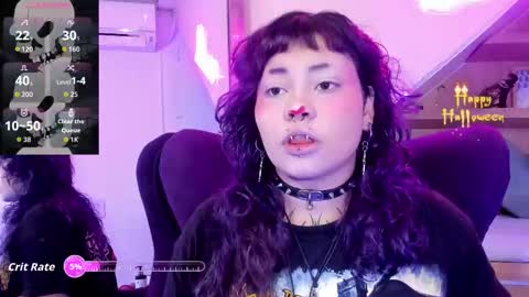 Snapshot of miaamane chatting on 10.26.25 Mia online show from 10.26.25