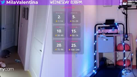 Mila Valentina online show from 02.27.25