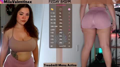 Mila Valentina online show from 11.29.25