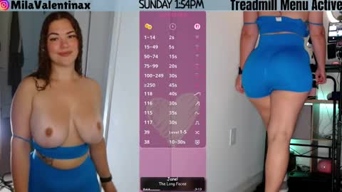 Mila Valentina online show from 04.26.26