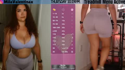 Snapshot of milavalentinax chatting on 05.22.26 Mila Valentina online show from 05.22.26
