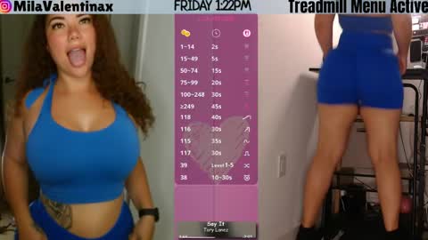 Snapshot of milavalentinax chatting on 05.29.26 Mila Valentina online show from 05.29.26