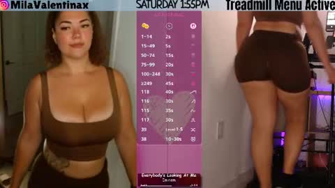 Snapshot of milavalentinax chatting on 06.13.26 Mila Valentina online show from 06.13.26