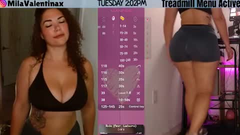 Mila Valentina online show from 07.14.26