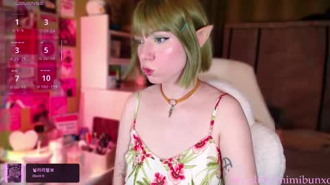 Snapshot of mimibunxo chatting on 03.24.26 Mimi Bunny online show from 03.24.26