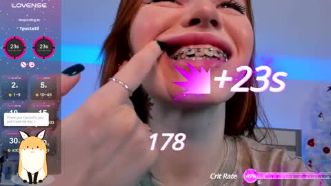 Snapshot of miss_redfox chatting on 01.02.25 Margo online show from 01.02.25