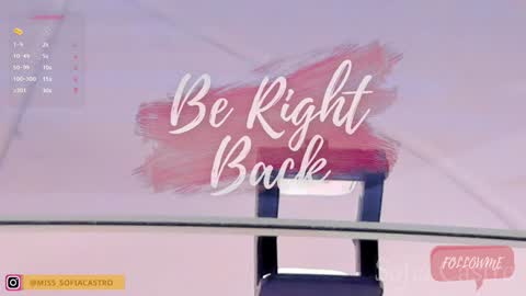 Snapshot of miss_sofiaa_ chatting on 01.25.25 Sofia Castro online show from 01.25.25