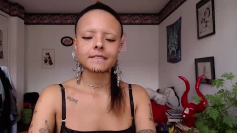 Snapshot of missanarky chatting on 02.21.25 Anarkitten online show from 02.21.25