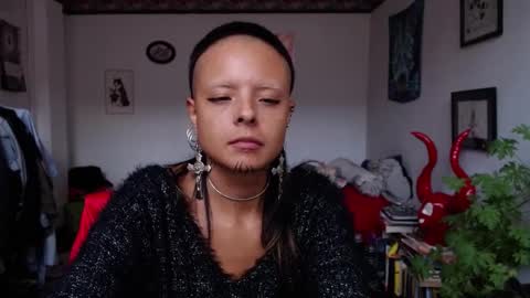 Snapshot of missanarky chatting on 02.21.25 Anarkitten online show from 02.21.25