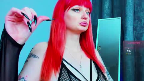 Snapshot of missbeldam chatting on 03.02.25 Miss Beldam online show from 03.02.25