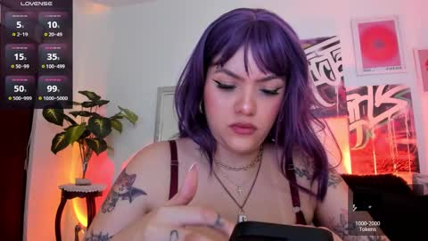 Snapshot of misshuntt3rs chatting on 02.11.25 Annie online show from 02.11.25