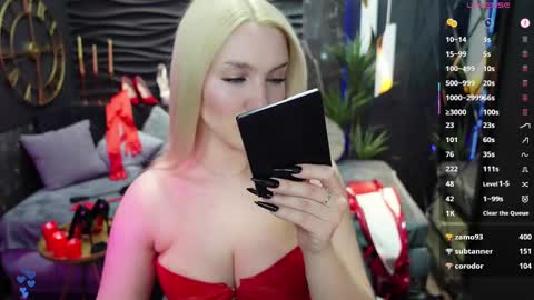 Snapshot of mistress_darsy chatting on 02.20.25 Darsy online show from 02.20.25