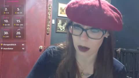 Snapshot of mistressthrope chatting on 11.10.25 MistressThrope online show from 11.10.25