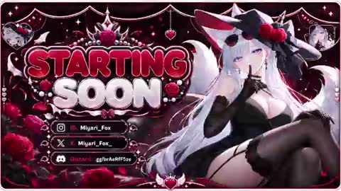 MiyariFox online show from 07.08.26