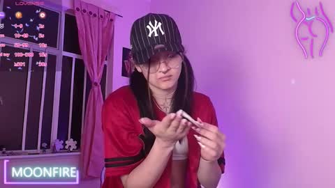 Snapshot of moonfiredance chatting on 02.22.25 Nicky  online show from 02.22.25