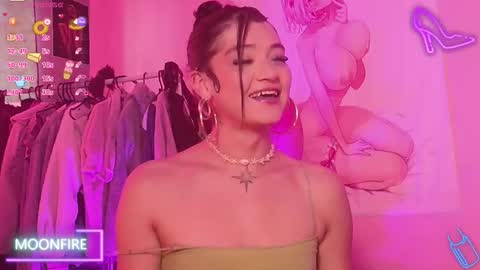 Snapshot of moonfiredance chatting on 10.20.25 Nicky  online show from 10.20.25