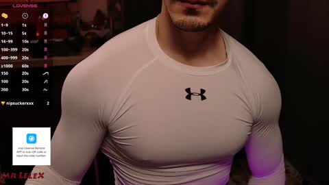 Snapshot of mrlelex chatting on 10.01.25 Lelex first king of Laconia and your sex therapist but you can call me Chad Bob or Stuart online show from 10.01.25