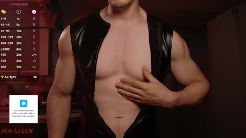 Snapshot of mrlelex chatting on 10.12.25 Lelex first king of Laconia and your sex therapist but you can call me Chad Bob or Stuart online show from 10.12.25