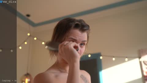 Snapshot of ms_dira chatting on 03.13.26 dira and the riru tribe online show from 03.13.26