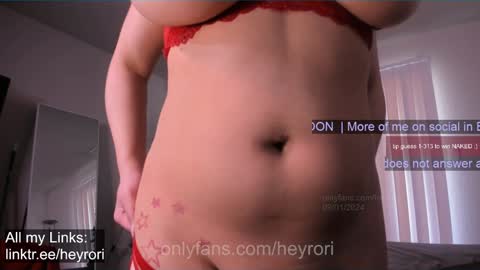 R o r i  SnapChat heyroriv2 wednesday - sunday Noon oclock mountain - 5pm mountain online show from 02.07.25