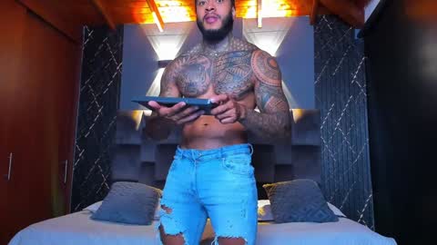 Snapshot of muscle_man19 chatting on 01.19.25 Nick online show from 01.19.25