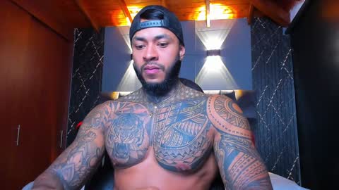 Snapshot of muscle_man19 chatting on 01.19.25 Nick online show from 01.19.25