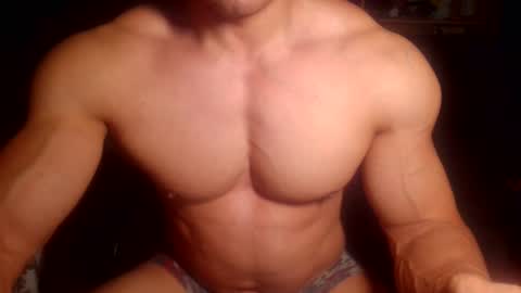 Snapshot of musclebredon chatting on 12.02.25 BRENDON online show from 12.02.25