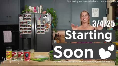 Snapshot of nakedbakers chatting on 03.05.25 Naked Bakers online show from 03.05.25