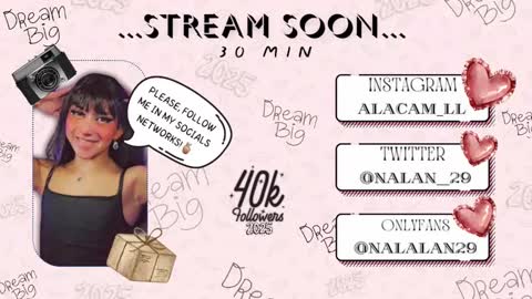 Onlyf4s nalalan29 online show from 02.14.25