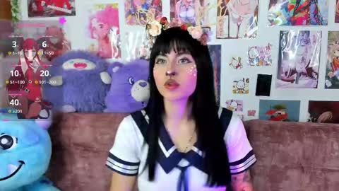 Snapshot of naoko_kirino chatting on 10.26.25 Naoko online show from 10.26.25
