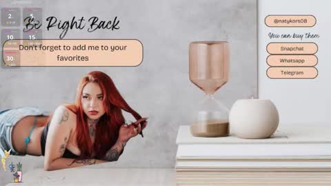 Sofia  IG Natykors08 online show from 12.13.25