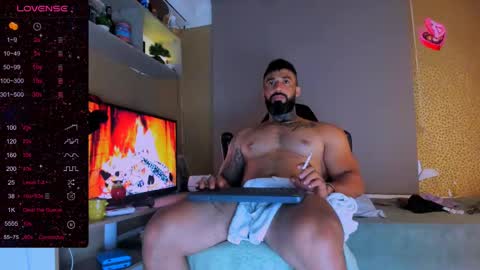 Snapshot of naughty_dominant chatting on 12.24.24 Miller online show from 12.24.24