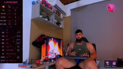 Snapshot of naughty_dominant chatting on 12.25.24 Miller online show from 12.25.24