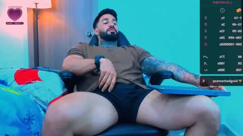 Snapshot of naughty_dominant chatting on 09.08.25 Miller online show from 09.08.25