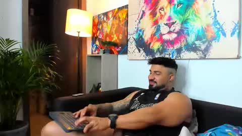 Snapshot of naughty_dominant chatting on 11.27.25 Miller online show from 11.27.25