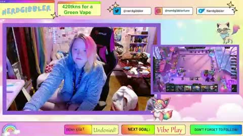 Snapshot of nerdgibbler chatting on 06.19.26 NerdGibbler online show from 06.19.26