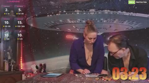 Snapshot of nerdsondisplay chatting on 02.13.26 The Silk Glove Mistress online show from 02.13.26