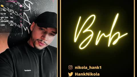 Nikola Hank online show from 05.14.26
