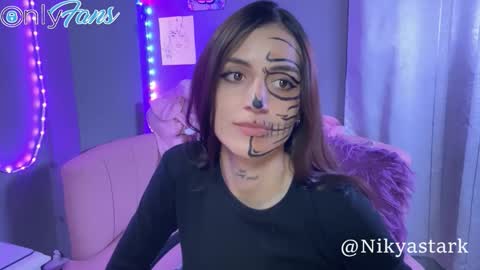 Snapshot of nikyastark chatting on 10.22.25 Niky A Stark online show from 10.22.25