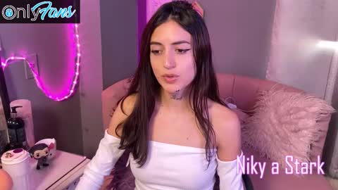 Snapshot of nikyastark chatting on 11.30.25 Niky A Stark online show from 11.30.25