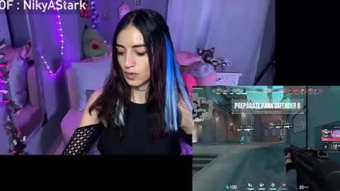 Snapshot of nikyastark chatting on 02.15.26 Niky A Stark online show from 02.15.26