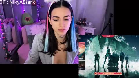 Snapshot of nikyastark chatting on 02.16.26 Niky A Stark online show from 02.16.26