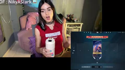 Snapshot of nikyastark chatting on 02.26.26 Niky A Stark online show from 02.26.26